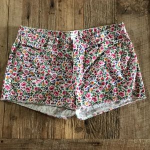 Madewell Floral Shorts